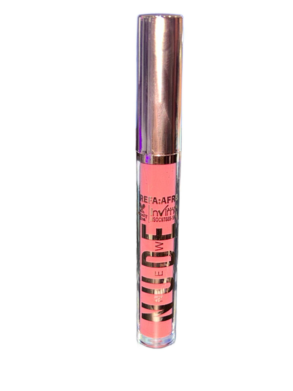 LABIAL NUDE TAPA DORADA