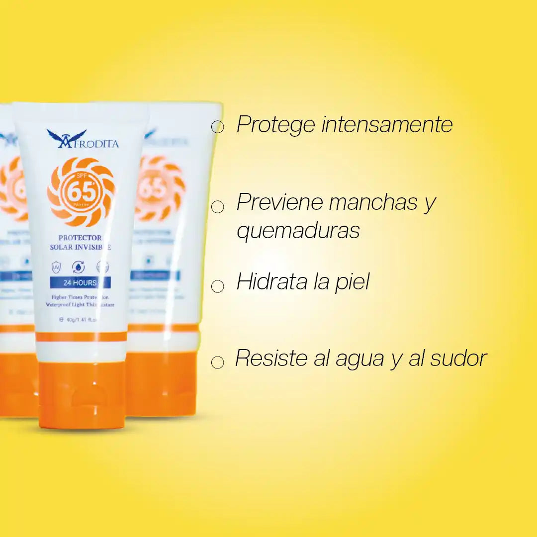 Protector Solar SPF 65 Invisible