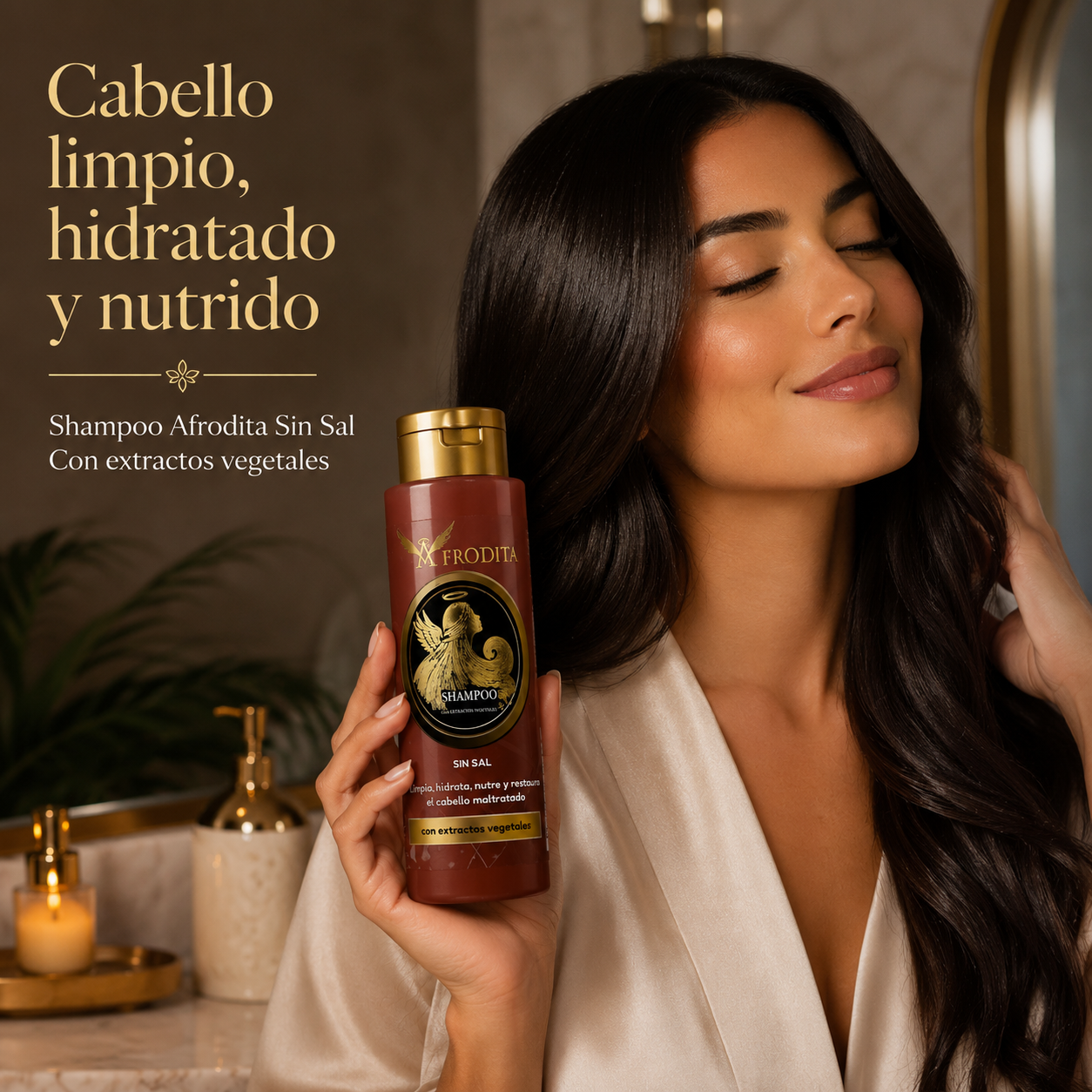 Shampoo Afrodita Sin Sal