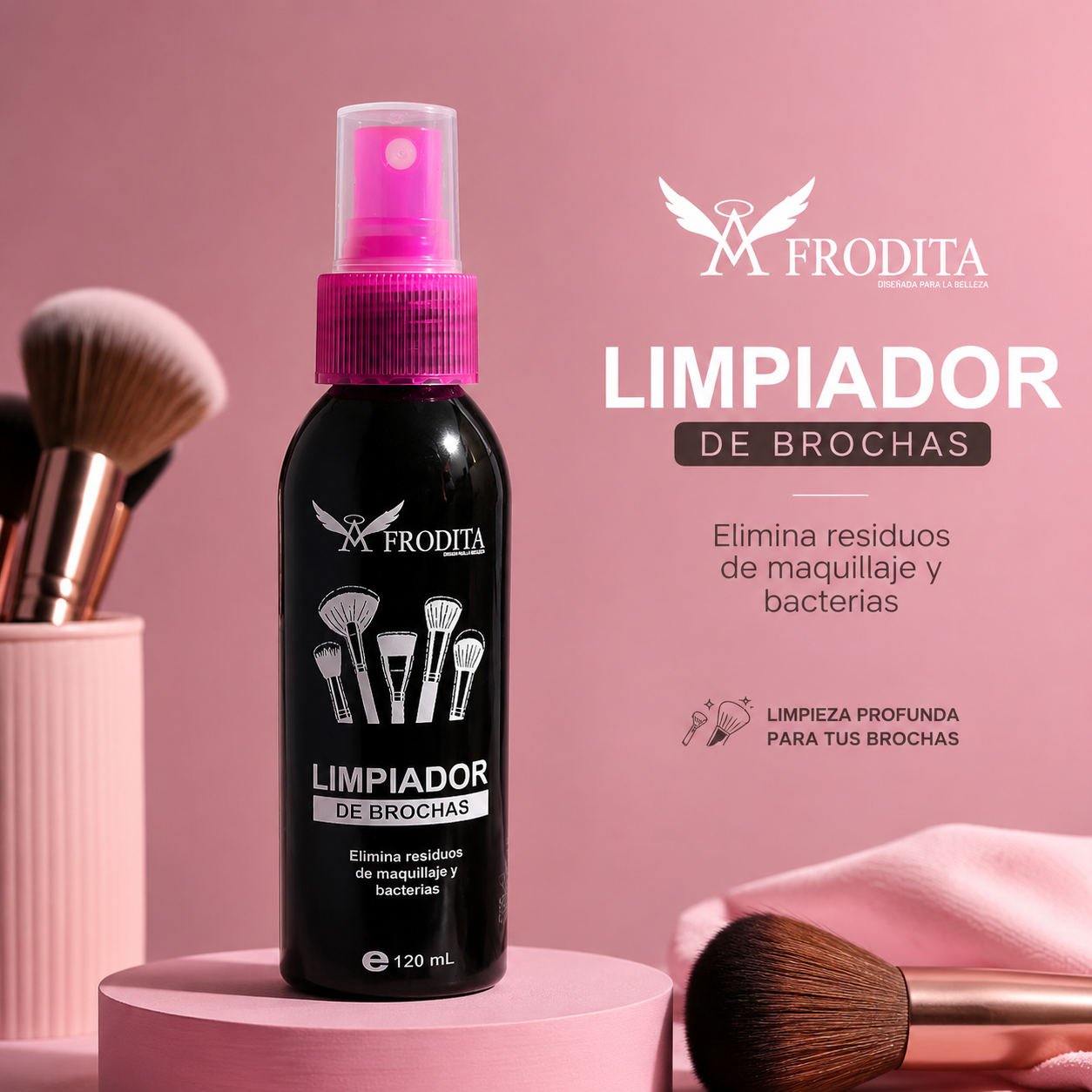 Limpiador de Brochas 120 ml