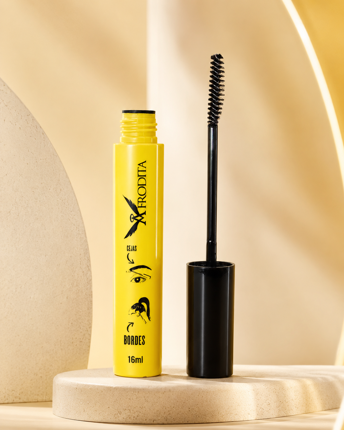 Gel 2 en 1 para Cejas y Bordes Afrodita