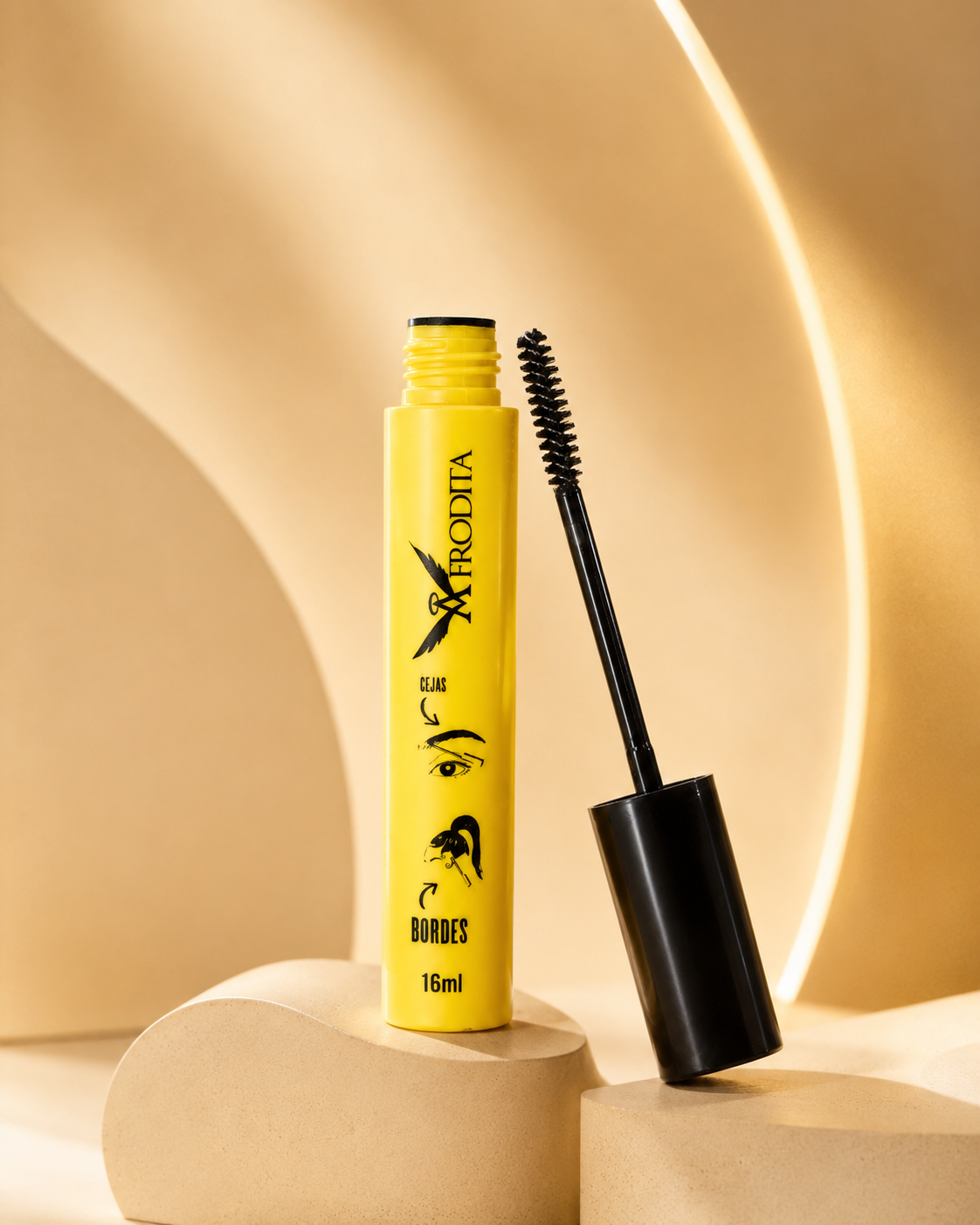 Gel 2 en 1 para Cejas y Bordes Afrodita