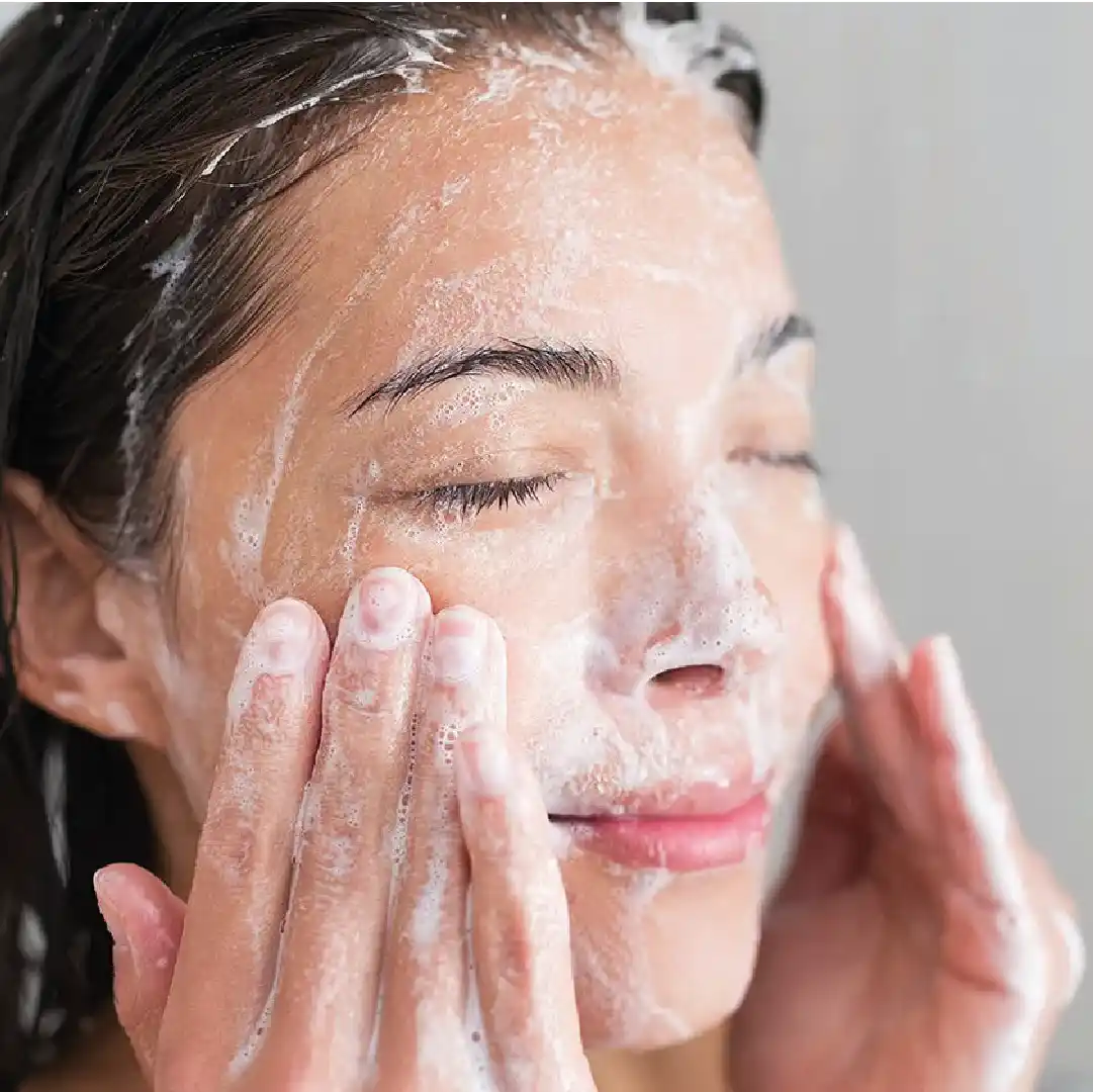 Espuma facial limpiadora